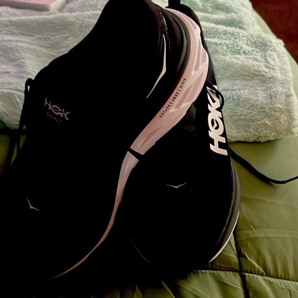 Hoka … Worn 2 hr size 9.5 men’s extra wide